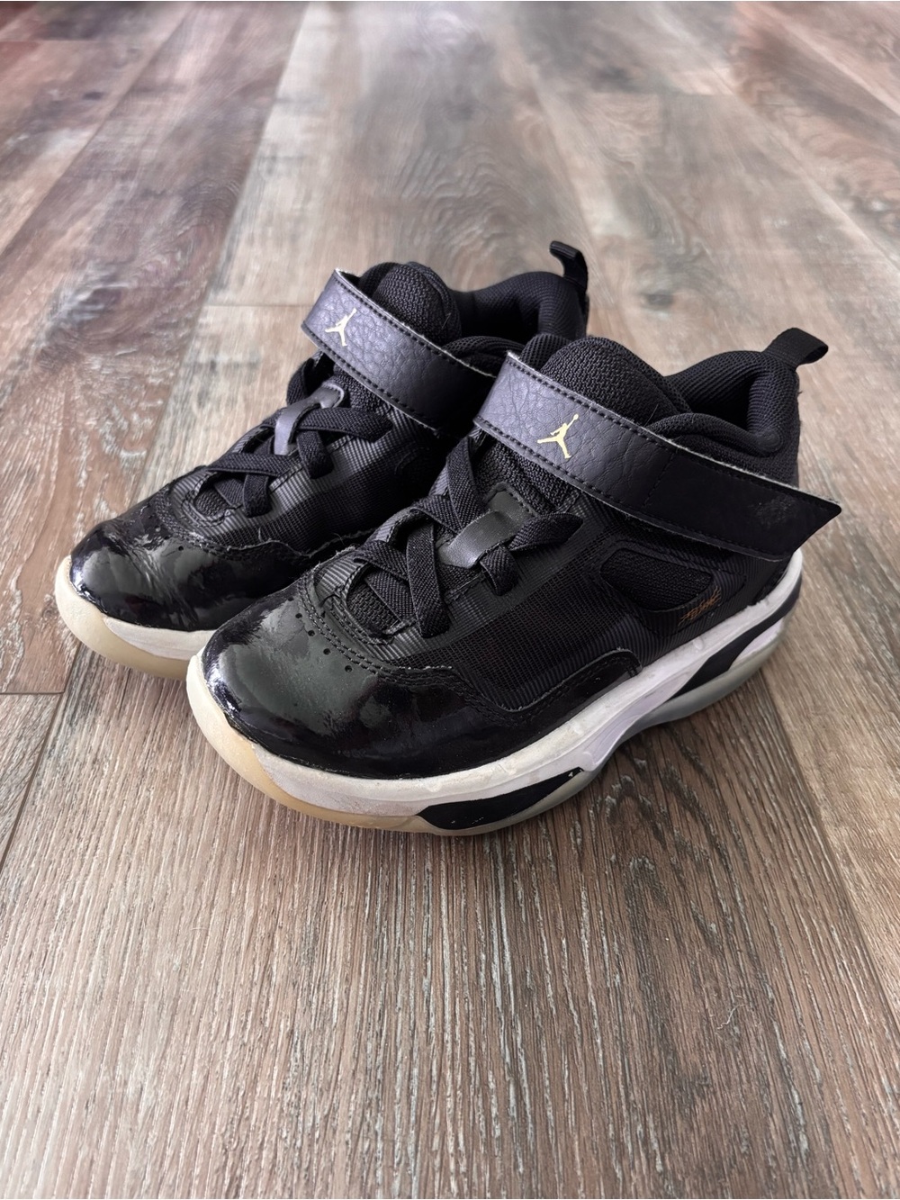 Nike Jordan Kids' Black & White Basketball Shoes